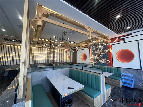 銀川火鍋店裝修設(shè)計項(xiàng)目|津都華麗設(shè)計